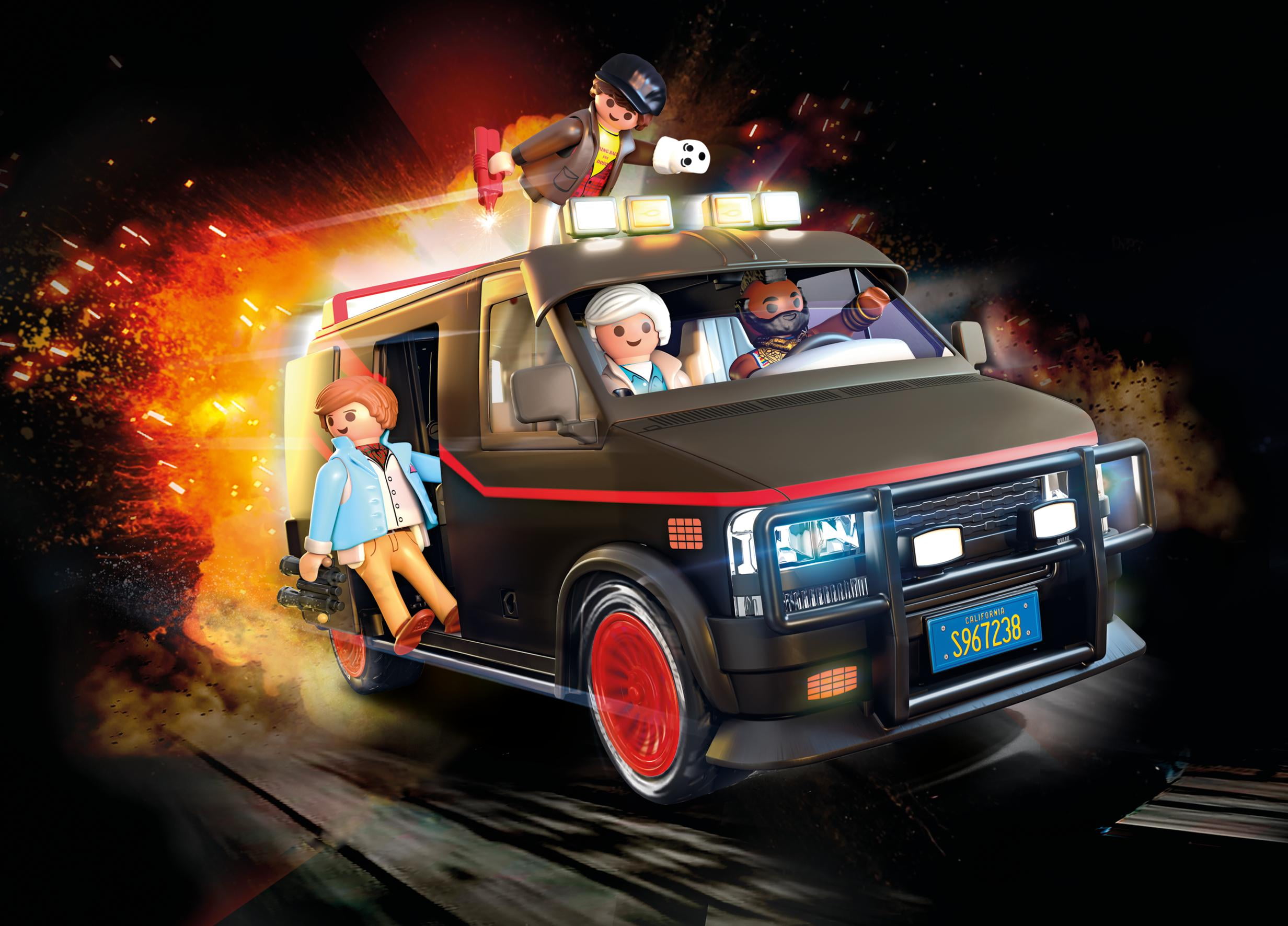 PLAYMOBIL The A-Team Van Playmobil Collectible Playset 70750