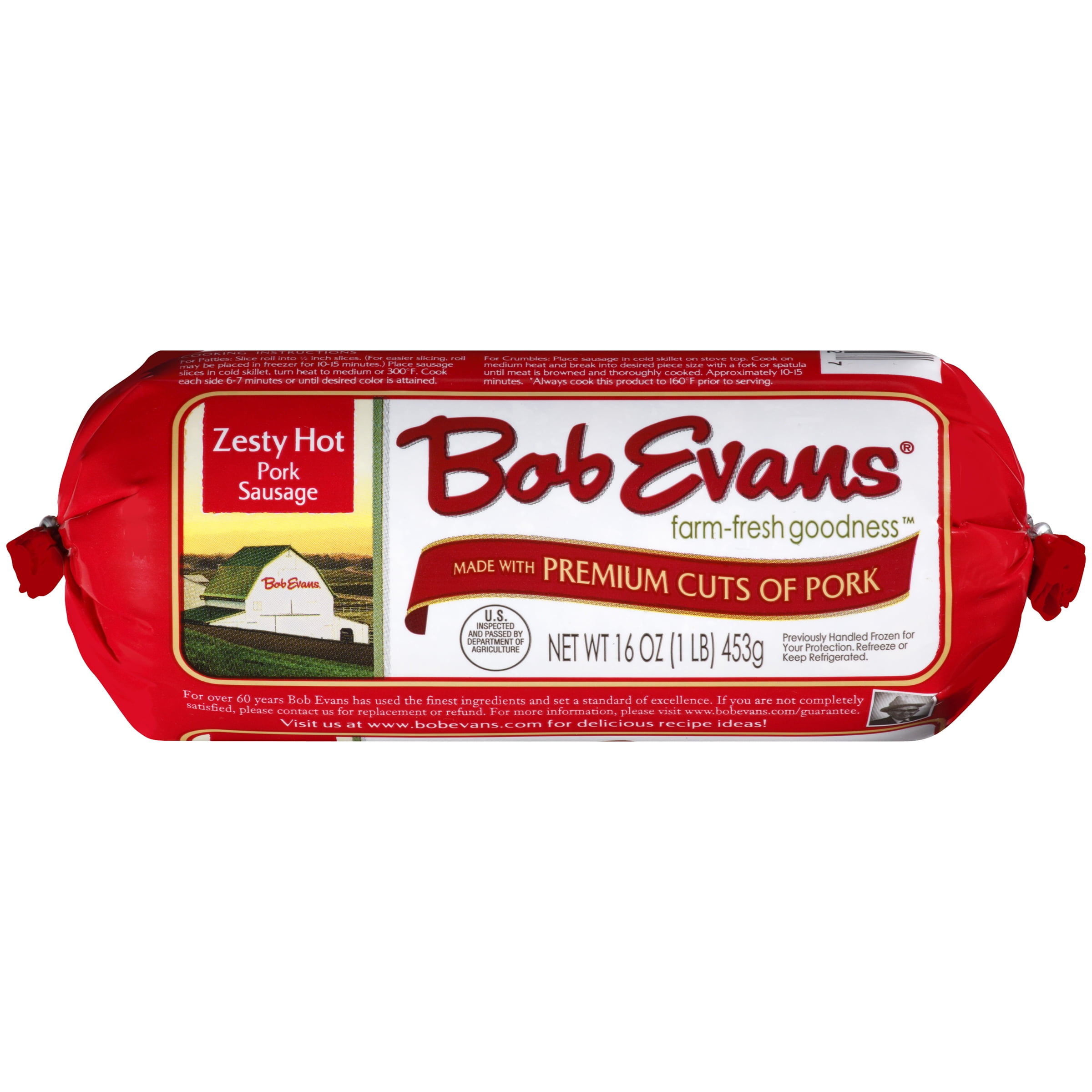 Bob Evans Zesty Hot Pork Sausage 16 oz. Chub by Bob Evans Farms, Inc.