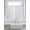 LightBLue, variant on Blue Easter Bathroom Window Curtain, Watercolor Spring Bunny Eggs Flowers Light Filtering Coffee Kitchen Curtains, Bedroom Living Room Curtains 2 Panel 84"x54"
