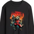 thumbnail image 3 of Guardians Of The Galaxy - Rocket Graffiti - Men's Long Sleeve Graphic T-Shirt, 3 of 5