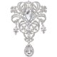 thumbnail image 2 of Rhinestone Brooch Crystal Corsage Decorative Jewelry Wedding Brooch Set, 2 of 5