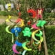 thumbnail image 3 of Mangas de viento de molino de viento en espiral 37 Pulgadas Animal Camping Tienda Jardín Decoración Niño Juguete Magideal Mangas de viento de molino de viento en espiral, 3 of 8
