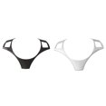 thumbnail image 3 of Enqiretly Carbon Fiber Car Steering Wheel Panel Decoration Cover Stain Resistant Trim Modification Fitting Auto Control Sequin Sticker, 3 of 6