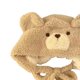 thumbnail image 5 of Gorro de oso Yuyangstore Gorro cálido de felpa Beige para mujer, 5 of 8