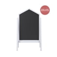 thumbnail image 3 of House of Happy Chalk/ White Board Easel, White, 3 of 8