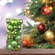 thumbnail image 1 of Adornos Navideños de Plástico con Purpurina de 6 Cm, 24 Unidades | Decoraciones Navideñas Irrompibles para Casa, Oficina, Hotel, Fiesta | Adornos Colgantes para Árbol, Centro de Mesa, Barandilla, 1 of 5