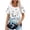 Blue, variant on Bogo Summer 2025 Womens Fashion Womens Summer Tops Casual Plus Size Women Work Blouses Business Casual T Shirts For Women Graphic Plus Size