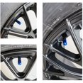 thumbnail image 4 of Tapones para válvulas de neumáticos de coche JUSTTOP, aleación de aluminio azul oscuro, 4 of 6