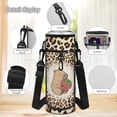 thumbnail image 6 of Yspwyqan Backpack Set for Kids Boys and Girls, 4Pcs Backpack Set with Lunch Box Pencil Case, Leopard Strawberry Capybara Lightweight Daypack Fits 14" Laptop for School Travel, 6 of 7