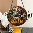 thumbnail image 7 of Skull Window Decor,Luminous Skull Window Decor Window Suncatcher Hanging Ornaments Wall Art,11.8''Colorful Acrylic Home Decor Halloween and Christmas Decoration Gifts, 7 of 7