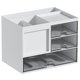 thumbnail image 1 of Organizador de escritorio tipo cajón, caja de almacenamiento, estuche de papelería, organizador de papelería multifunción, 1 of 6