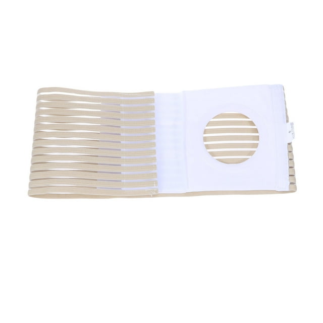 EeaseMX Faja abdominal elástica transpirable y reparable para fistulización postoperatoria para hombres, mujeres y hombres (S)