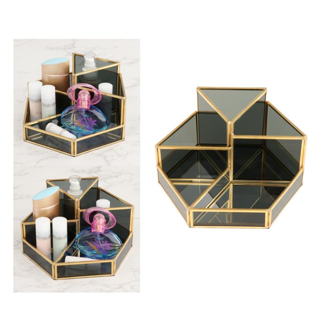 Organizador de Maquillaje perfecl Titular Negro Soporte para Brochas de Maquillaje