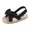 Black, variant on MZXELPRJD Toddler Girl Sandals Size 9 Baby Girl White Sandals Mary Jane Toddler Shoes Tween Slippers Toddler Size 4 Kids Shoes Size 12 Newborn Boy Black 0-3 Months