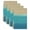 Brown Blue, variant on Teal Blue Ombre Kitchen Towels Set of 2, Modern Abstract Art Texture Absorbent Dish Towels for Kitchen, Microfiber Hand Towel, Quick Drying Tea Towel for Cleaning Decorative Dishcloths