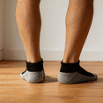 thumbnail image 5 of WANDER Merino Wool Ankle Socks 3 Pairs Cushioned Sweat-Wicking No Show Socks For Running & Hiking, 5 of 5