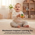 thumbnail image 6 of PlanToys® Wooden Roller Rattle Toy for Babies | Montessori Baby Sensory Toy with Gentle Sound | Eco-Friendly Crawling & Motor Skill Toys for Infants, 6 of 8