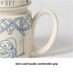thumbnail image 4 of Taza de café con tapa, 1 pieza de cerámica esmaltada con diseño de perrito, capacidad de 355 ml for oficinas o cafeterías., 4 of 8