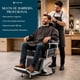 thumbnail image 2 of Sillon Barberia Silla Estetica  Premium Respaldo Reclinable Neumatica Giro 360°, 2 of 9