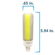 VIRIBRIGHT® PL LED Bulb 13–18W Equivalent, G24D 2-Pin, 2700K Warm White (1-Pack)