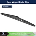 thumbnail image 2 of Unique Bargains 2pcs Rear Windshield Wiper Blade for Hyundai Grand Santa Fe 2013-2017 for Hyundai Santa Fe DM 2013-2017, 2 of 6