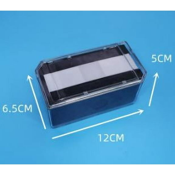 Viveous Transparent Watch Box Single Grid Travel Case Plastic Display Case Bracelet Box For Men Women For Wristwatch Jewelry Storage