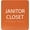 Burnt Sienna, variant on ADA CENTRAL SIGNS - 6" X6" Janitor Closet Sign - ADA Compliant Tactile Graphics Grade 2 Braille Text Acrylic Wall Signs - Janitorial, Custodian, Sanitation, Maintenance, Cleaning Supplies Door Sign