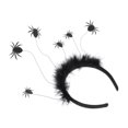 thumbnail image 3 of Nolvety Antenna Head s - Spiders Head - Diademas Noveas para La Fiesta de Halloween Divertido Aro de Pelo para Niños Y Adultos Baoblaze Aro para el cabello de sombreros de Navidad, 3 of 7