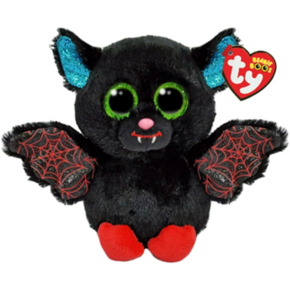Ty Beanie Boo Ophelia - Black Bat - 6"" Small