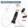 thumbnail image 2 of Fishing Downrigger Line Release Clips with Leader Snap Weight Release Clips for Kites Planer Board Downrigger Trolling B, 2 of 6