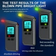 thumbnail image 4 of Professional-Grade Portable Breath Alcohol Tester with LCD Display, High-Accurate Personal Breathalyzer, 4 of 6
