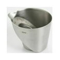 thumbnail image 3 of OXO Measuring Jigger, Stainless Steel Angled Design, Silver, 1/2 oz to 2 oz Capacity, 3 of 5