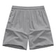 thumbnail image 3 of pstuiky Pantalones cortos deportivos para hombre, Pantalones cortos de poliéster de color liso para hombre, pantalones deportivos casuales para playa y exteriores Pantalones cortos de golf, 3 of 8