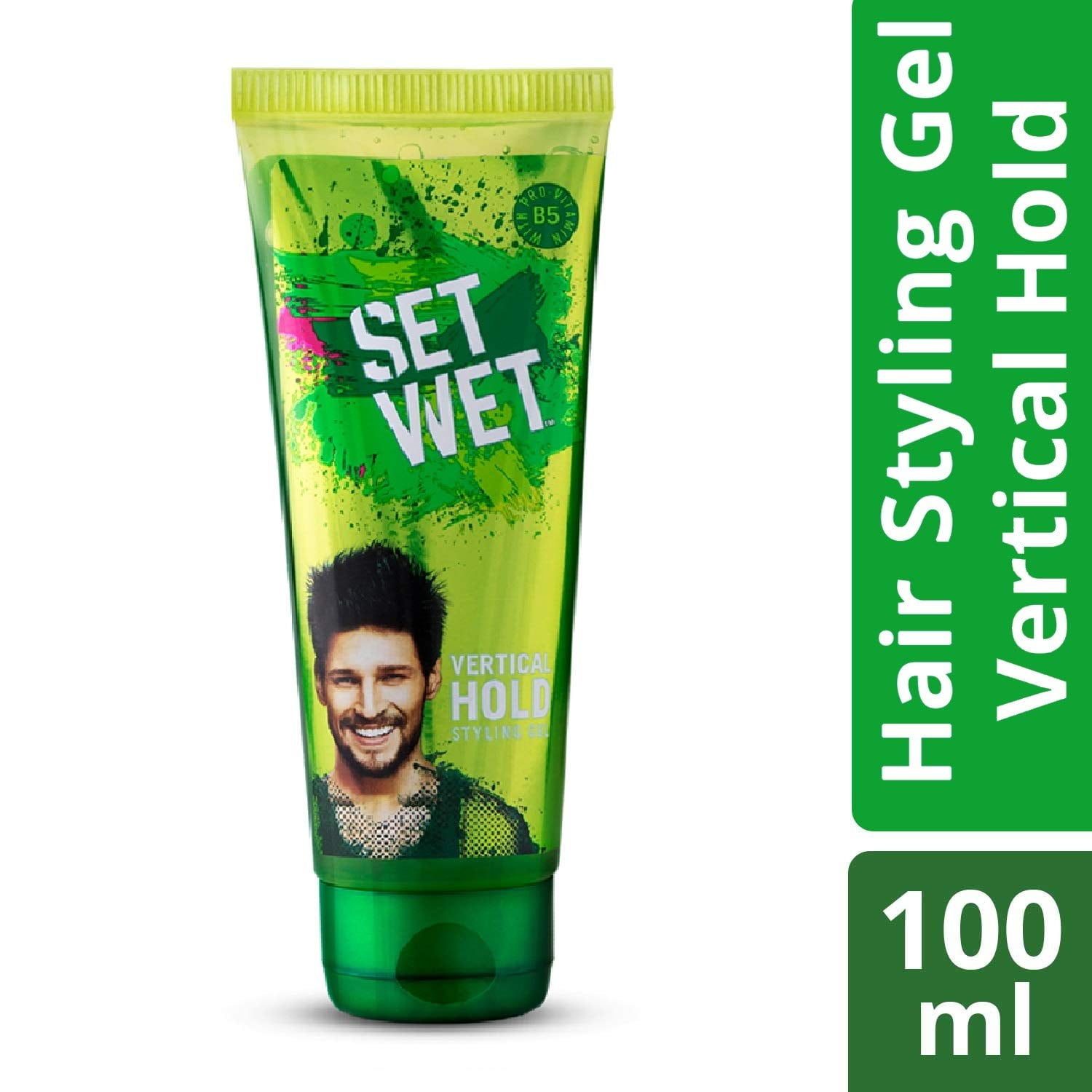 Set Wet Hair Gel Vertical Hold (100ml Tube)