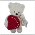 thumbnail image 5 of 2003 Hallmark From My Heart Teddy Bear White Red Heart Zipper Pocket ~ Place a Gift Inside!, 5 of 5