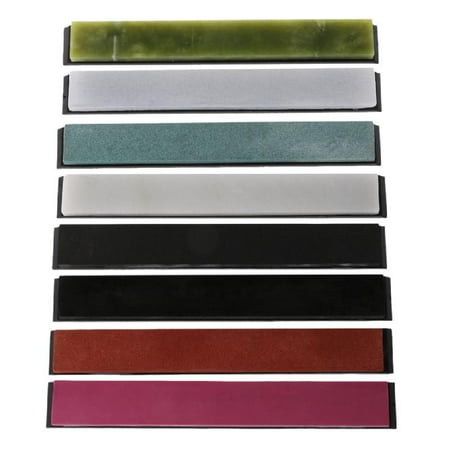 

Set of 8 200#-10000# Grit Premium Whetstone Sharpening Stone Pocket Knives Tool