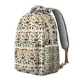 thumbnail image 2 of Cute Farmhouse Chicken Backpack for Student Cartoon Egg Chick Hen Print Rustic Pattern Bookbag Coop Style for Student, 2 of 5