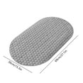 thumbnail image 3 of No Slip Suction Cup Bath Mat for Shower and Bathtub - Anti-Slip Massage Foot Mat, 3 of 6