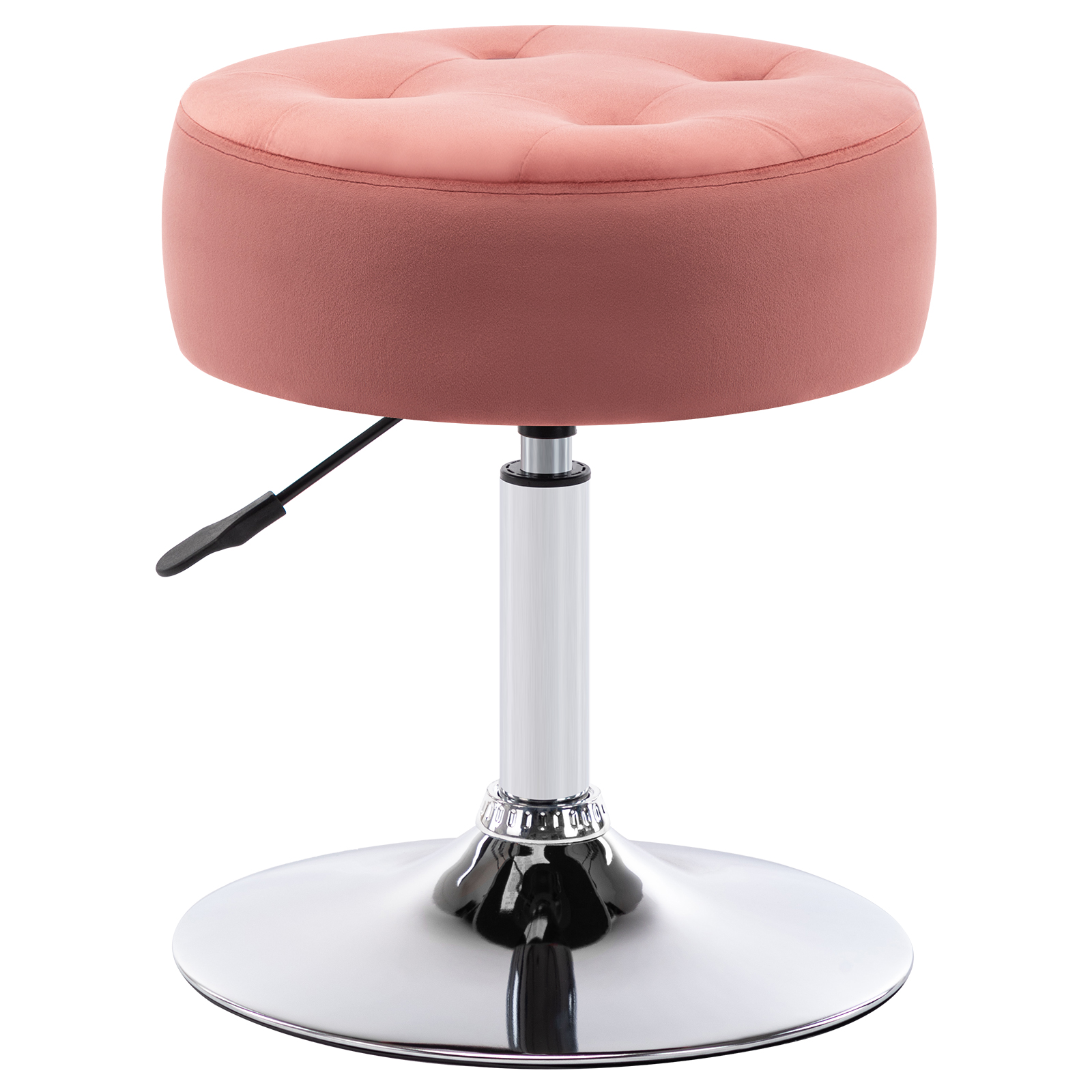 Duhome Vanity Makeup Chair Stool Ottoman Velvet Tufted for Closet 