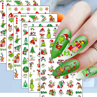 9 Disney Holiday Nail Art Ideas, Plus 3 Grinch-Inspired Styles