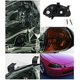 thumbnail image 2 of Spec-D Tuning 2LH-DEL93G-EU For Honda Del Sol Smoke Headlights w/ Built-in Amber Corner Lamps, 2 of 2