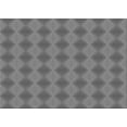 thumbnail image 1 of Ahgly Company Indoor Rectangle Patterned Carbon Gray Area Rugs, 2' x 5', 1 of 1
