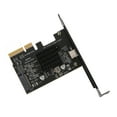 thumbnail image 1 of USB 3.2 Gen 2 Carte d'Extension, 20Gbps PCIe à USB 3.2 Fiche de Carte d'Extension et Type de Jeu C pour Bureau, 1 of 8