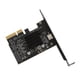 thumbnail image 5 of Tarjeta de expansión pcie A USB 3.2, Tipo C 20Gbps USB 3.2 Gen 2 Tarjeta de Expansio Estable ASM3242 Control Para PC, 5 of 7