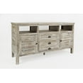 thumbnail image 3 of Jofran Artisan's Craft Rustic Farmhouse Distressed Acacia Media Console 60", 3 of 8