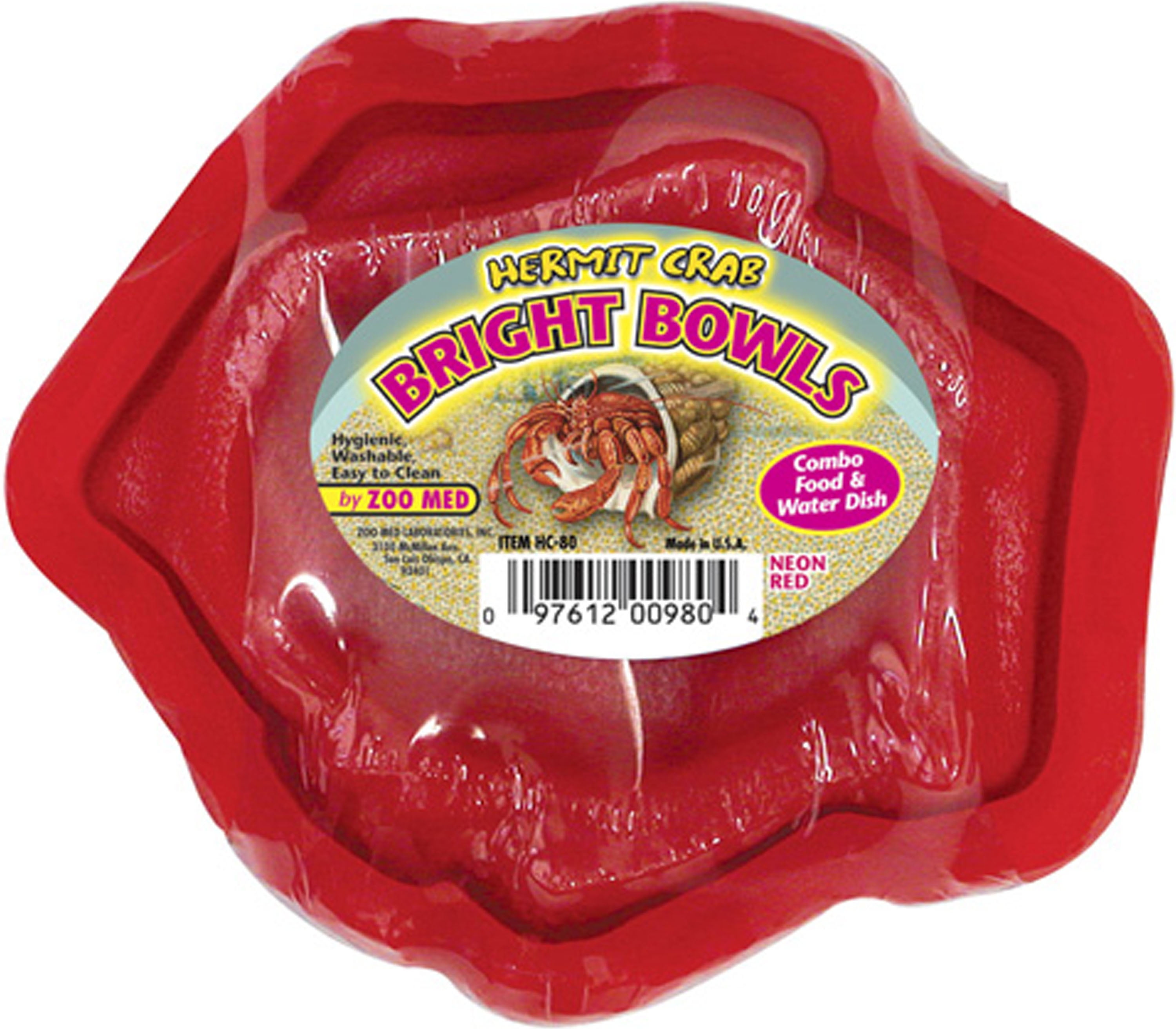 HERMIT CRAB BRIGHT BOWLS WATER AND FOOD DISH Walmart