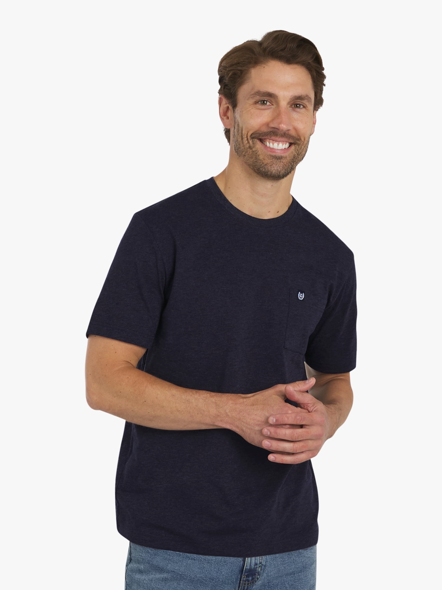 Chaps Men's and Big Men's Seacoast Wash Slub Pocket T-Shirt, Sizes S-3XL