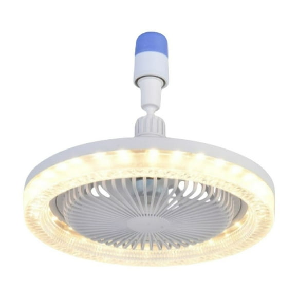 SHAGUOZHOU Lumières de Noël pour l'Extérieur Solaires C9 Lumières de Noël à DEL Incandescentes Ventilateur de Plafond avec Télécommande – 3 Couleurs Changeables Convenant au Salon et à la Chambre