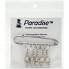 Shell Stitch Markers-Sizes 0 To 10 5/Pkg, Pk 1, Buttons Etc