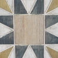 thumbnail image 5 of DecMode Multi Colored Wood Handmade Southwestern Geometric Wall Decor (3 Count), 5 of 10